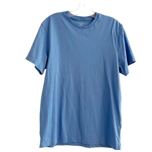 J. Crew Washed Short Sleeve Tee Men's Sky Blue Large